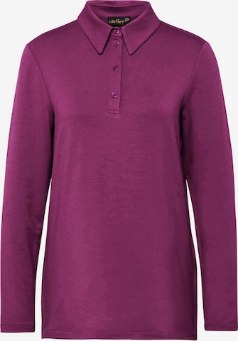 Goldner Shirt in Lila: voorkant