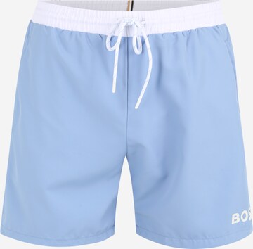 BOSS Badeshorts 'Starfish' in Blau: predná strana