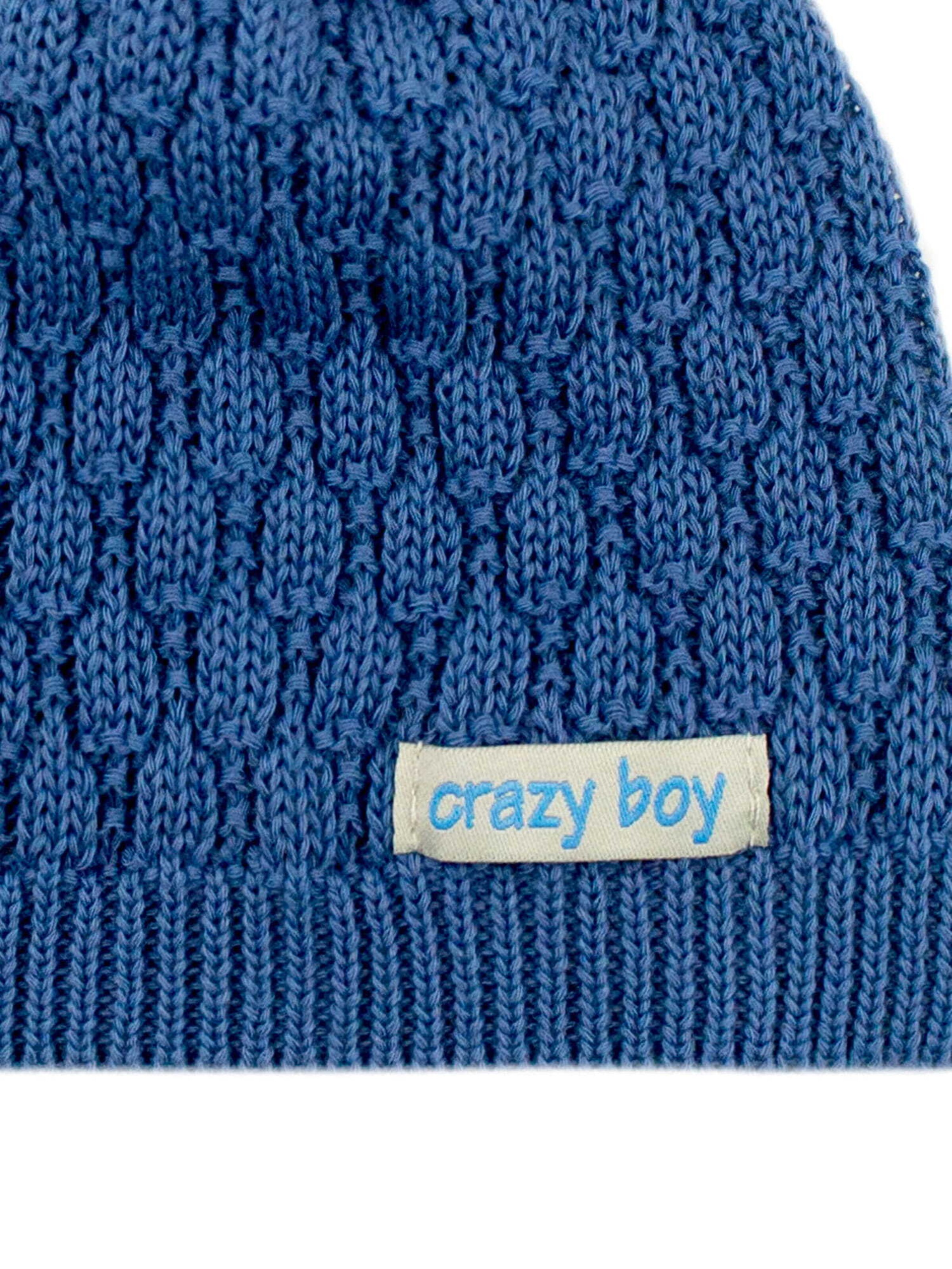 Bonnet 'Crazy Boy' Aliap en bleu