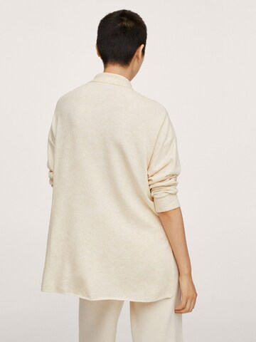MANGO Strickjacke 'Canalo' in Beige