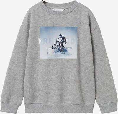 MANGO KIDS Sweatshirt 'riders' in de kleur Grijs gemêleerd / Gemengde kleuren, Productweergave