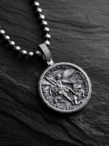 Pendentif 'ST. ARCHANGEL MICHAEL. PRAYER' REYTEL en argent