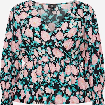 River Island Plus Bluse 'TEA' in Schwarz: predná strana