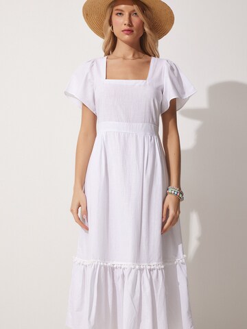 Robe d’été Happiness İstanbul en blanc