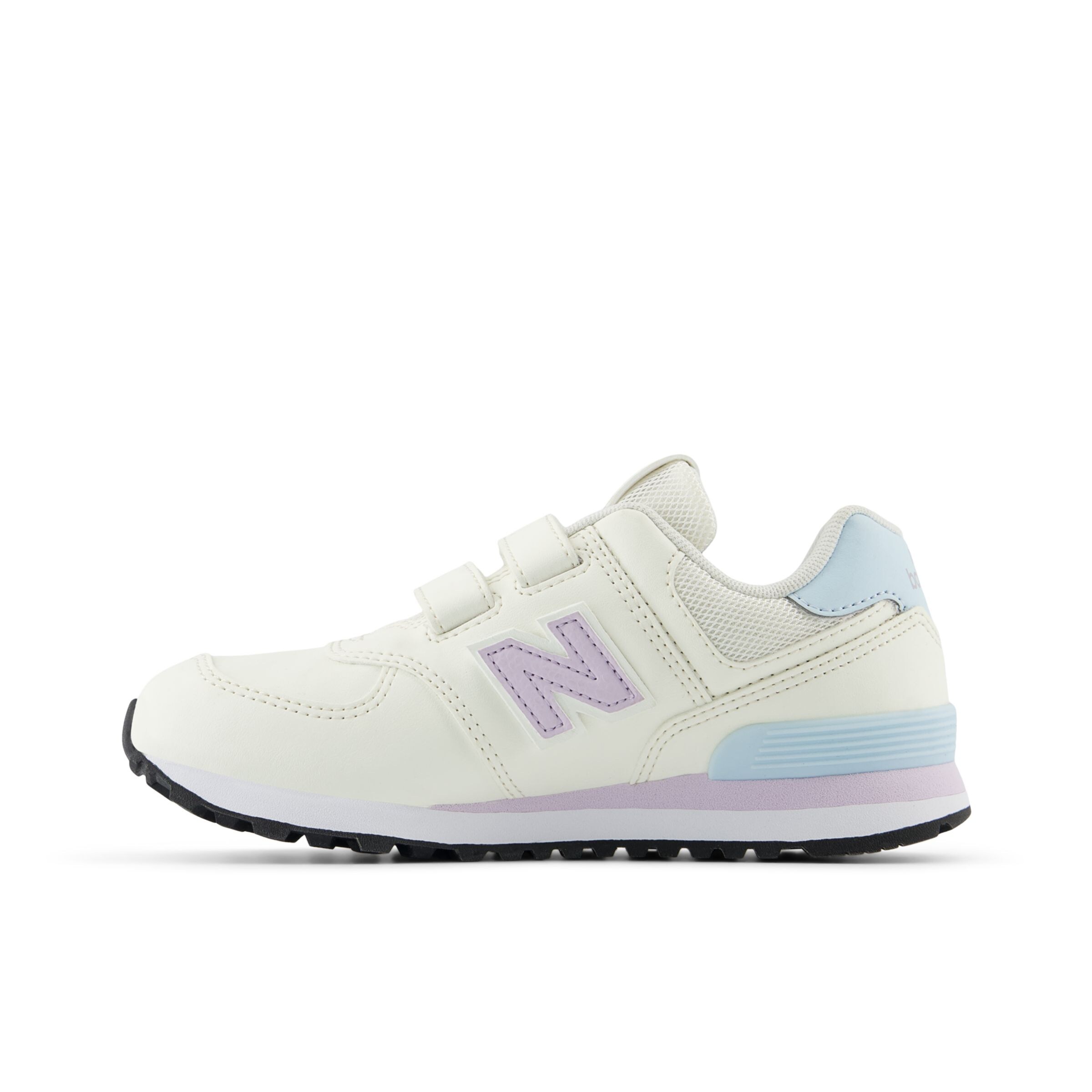 Sneaker '574 HOOK & LOOP' di new balance in bianco