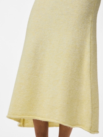 Gonna 'PCPam' di PIECES in beige