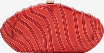 KRZY Clutch in Red: front