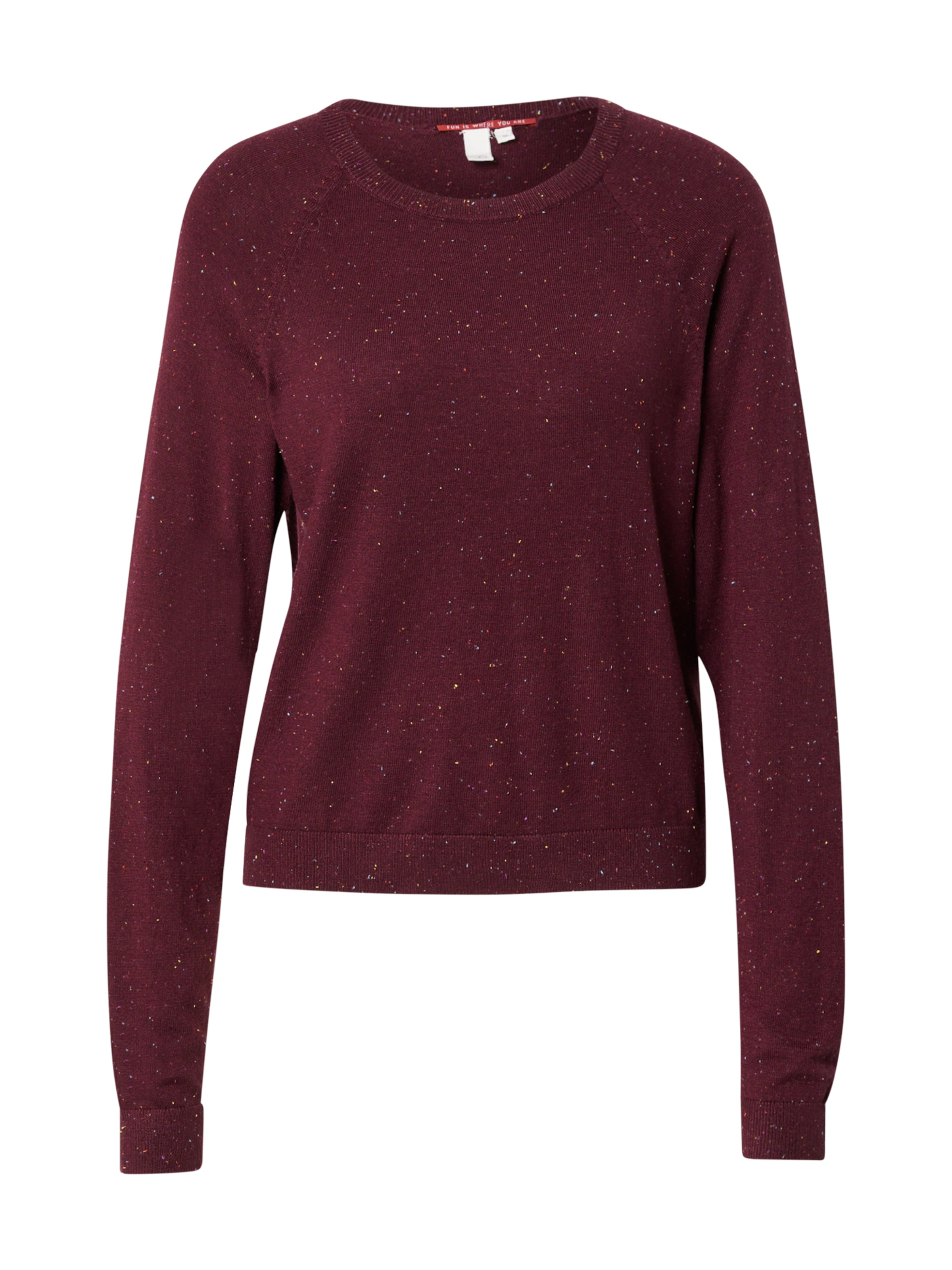 QS Sweater in Purple: front