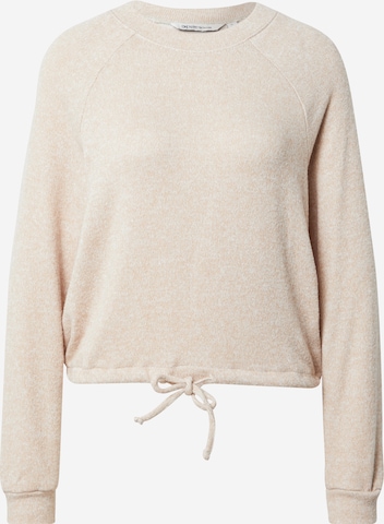 TOM TAILOR DENIM Sweater in Beige: front