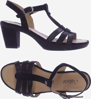 GABOR Sandals & High-Heeled Sandals in 38,5 in Black: front