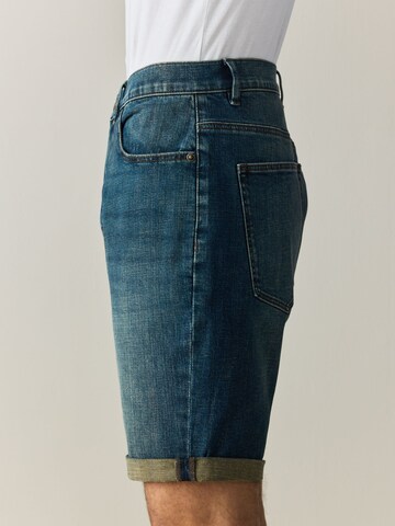 Next Úzky strih Džínsy - Modrá