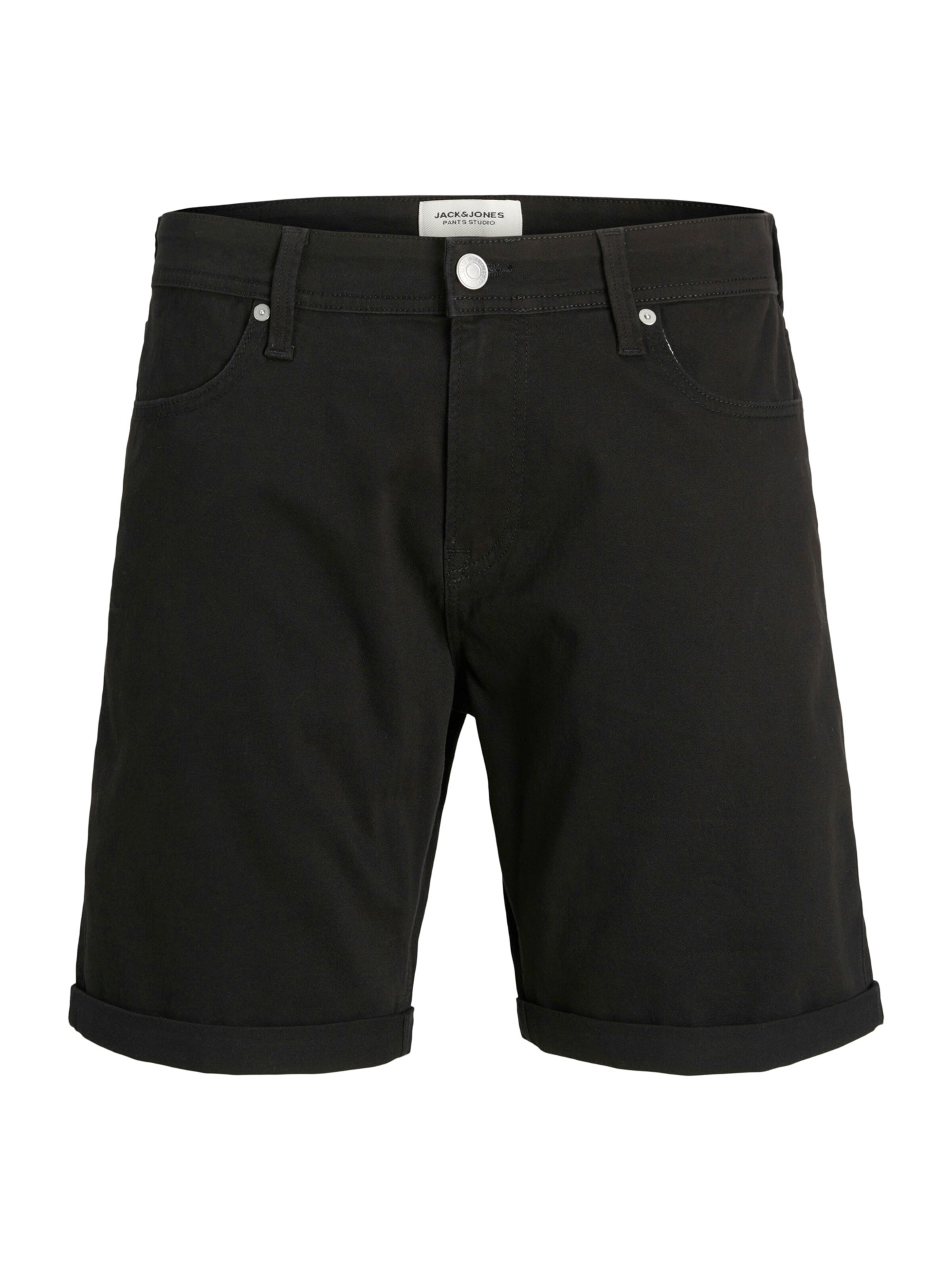 JACK & JONES Shorts 'JPSTRICK DYLAN' in Schwarz: Vorderseite
