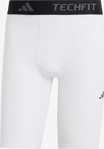 ADIDAS PERFORMANCE - Pantalón deportivo en blanco: frente