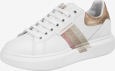 Lumberjack Sneaker 'Juliette' in gold / rosegold / weiß, Produktansicht