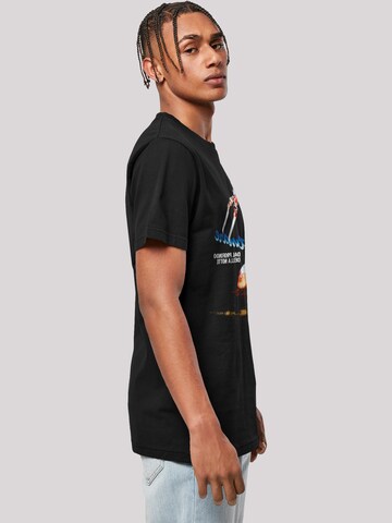 T-Shirt 'Nightmare On Elm Street Italian Movie Poster' F4NT4STIC en noir