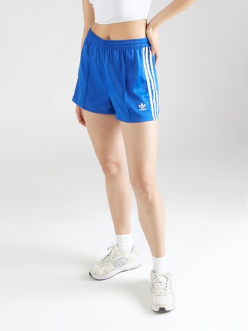 ADIDAS ORIGINALS - regular Pantalón '3S' en azul: frente