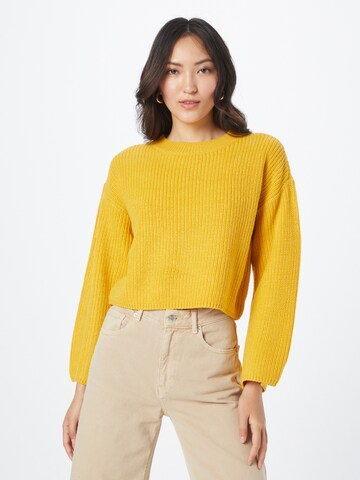 VERO MODA Sweater 'SAYLA' in Yellow: front