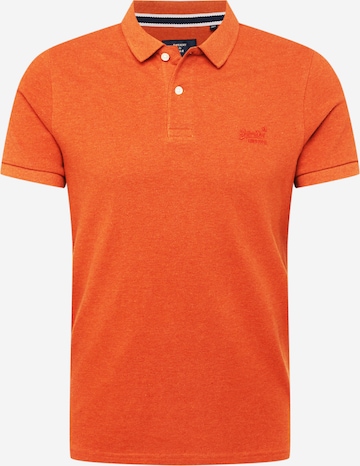 T-Shirt 'Classic' Superdry en orange : devant