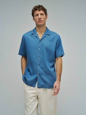 Salsa Jeans Regular fit Button Up Shirt in Blue: front