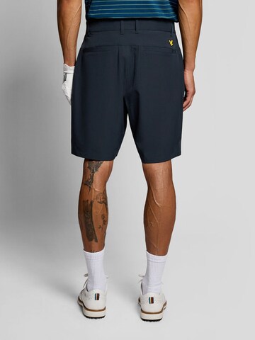 Lyle & Scott Regular Sportbroek in Blauw