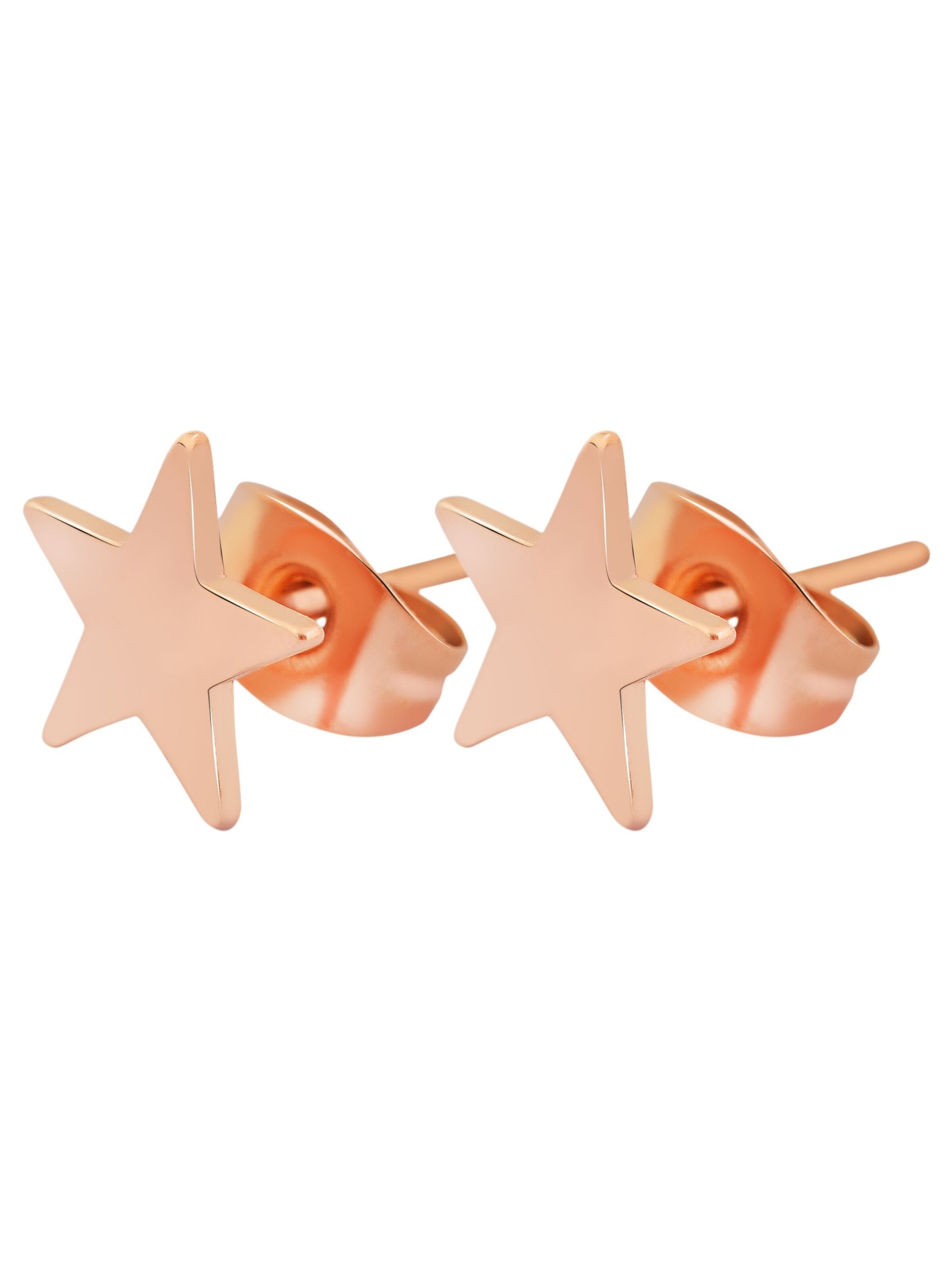 Akzent Ohrringe 'Wiveka, silberfarbig, langlebig'‌‌‌‌‌‌ in Gold