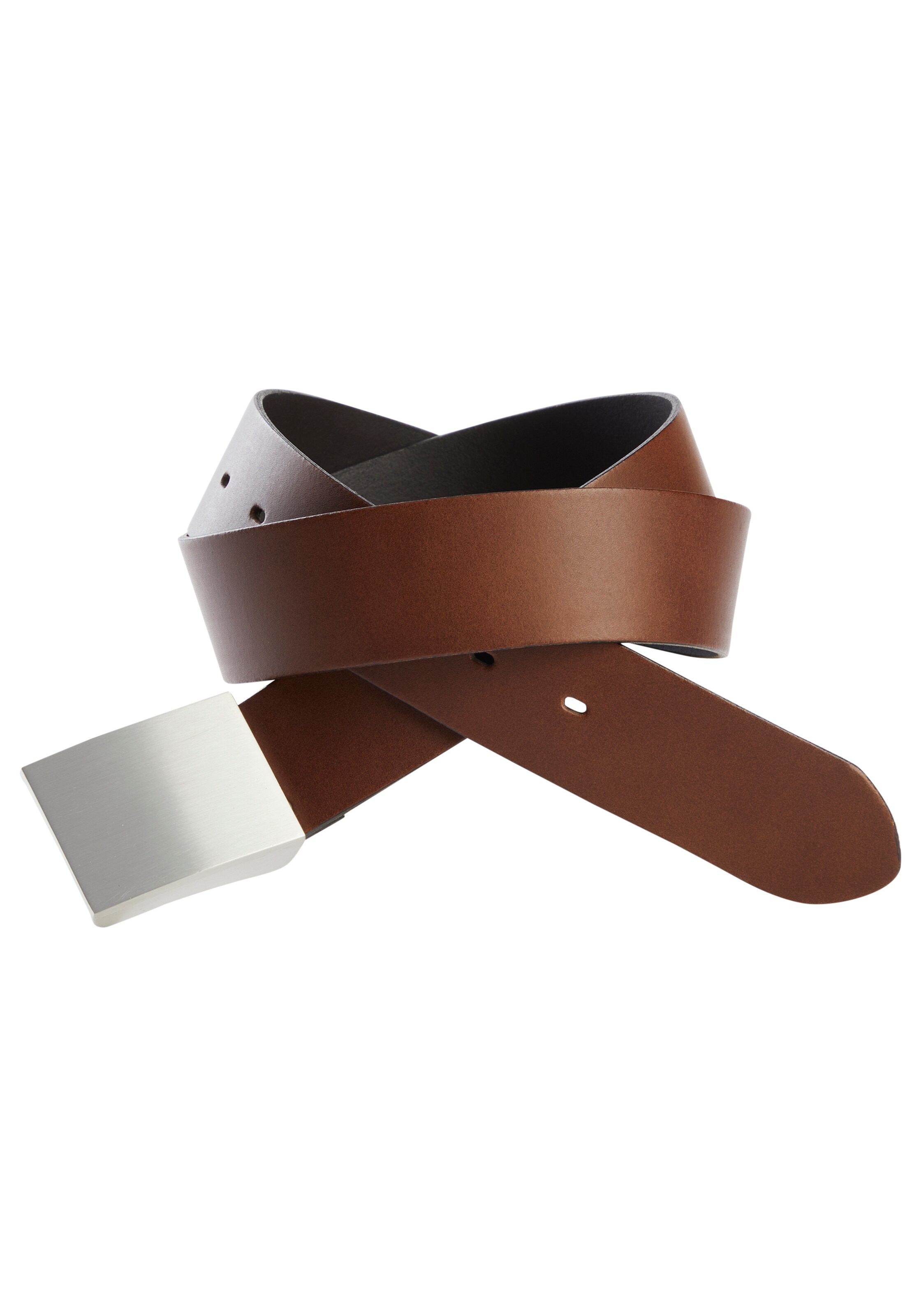 Man's World Koppelgürtel in Braun: Vorderseite