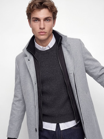 Manteau mi-saison 'JJEMelton' JACK & JONES en gris