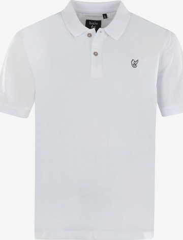 HAJO Shirt 'Basic Piqué-Poloshirt' in Weiß: Vorderseite