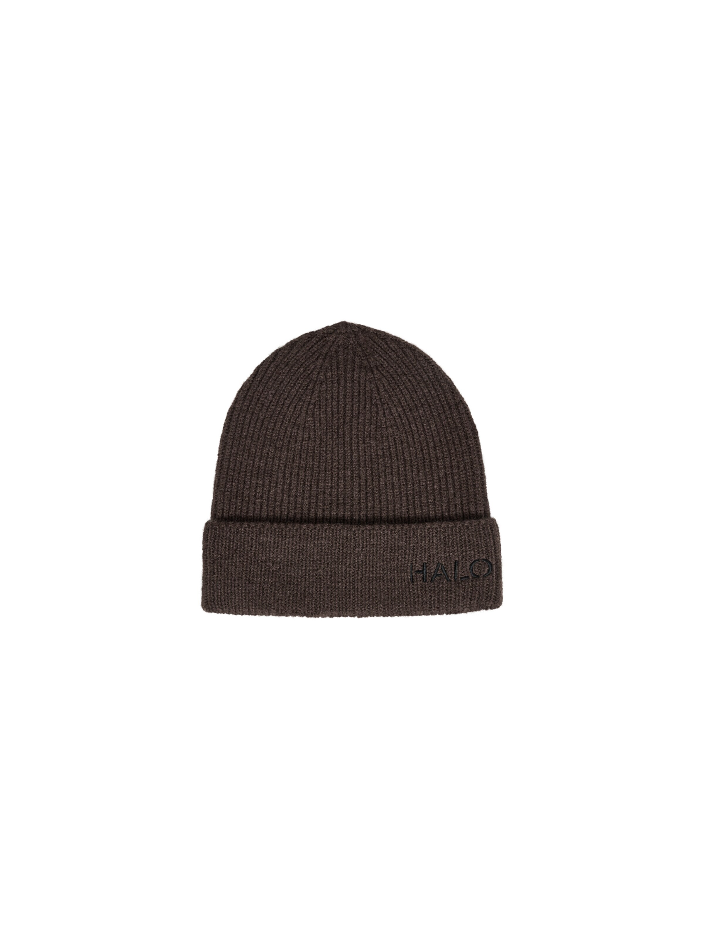 HALO Beanie in Brown: front