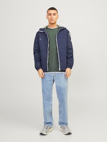 JACK & JONES Pulover | zelena barva