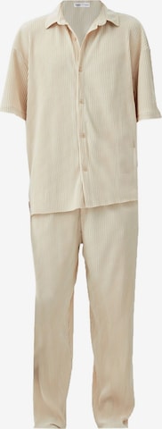 VAMOS CLO Nadrág 'Charente' - bézs: elől