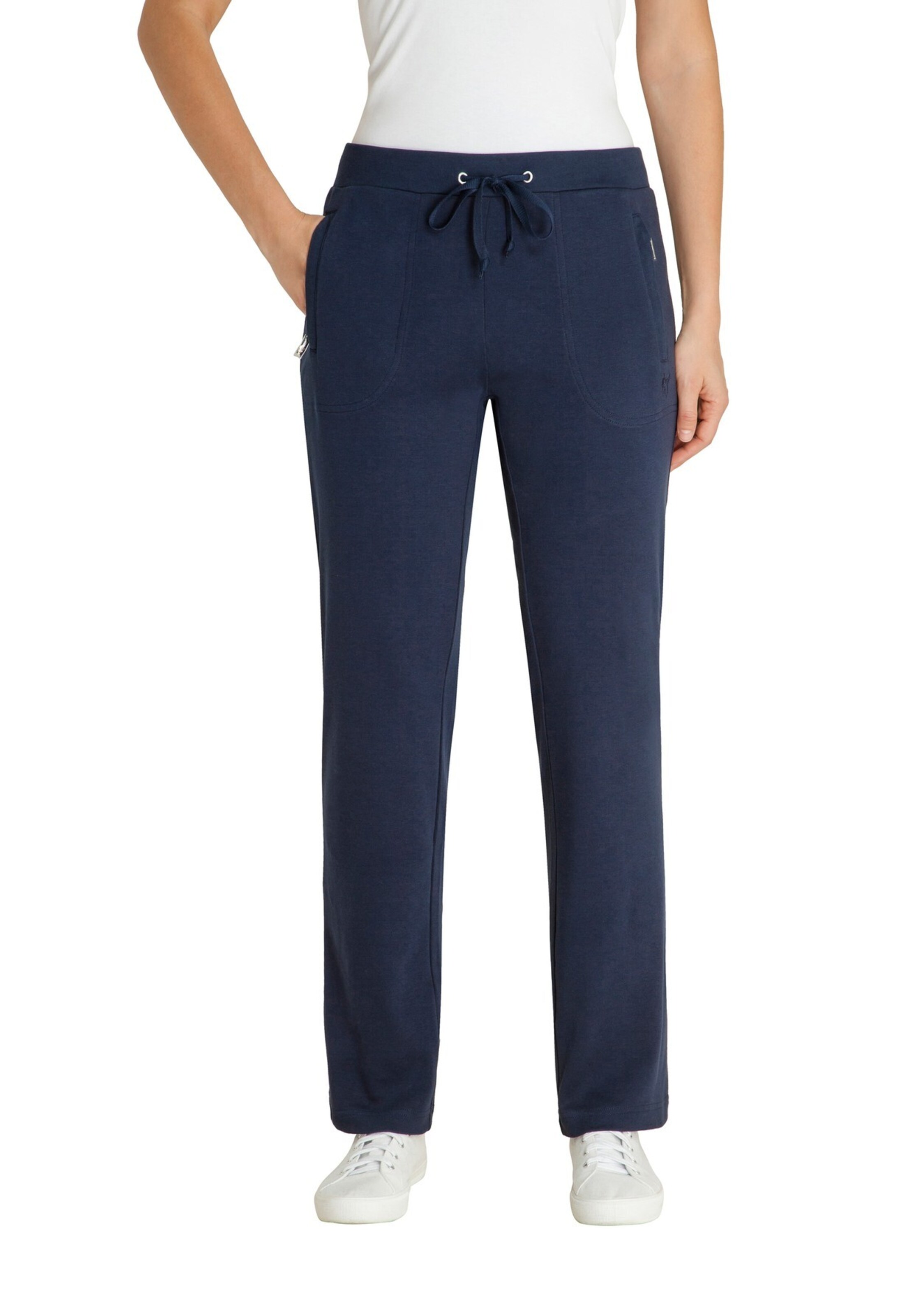 HAJO Regular Broek in Blauw: voorkant
