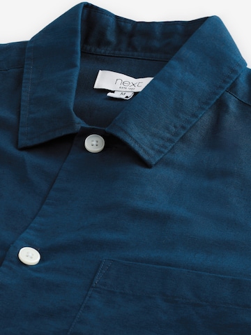 Next - Comfort Fit Camisa em azul