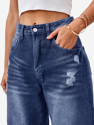 mėlyna Imily Bela Laisvas Džinsai