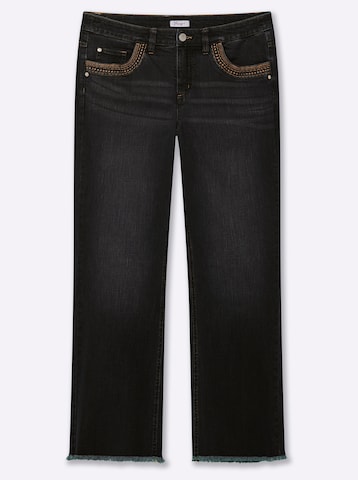 Bootcut Jeans di SHEEGO in nero