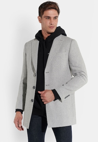 Steffen Klein Between-Seasons Coat in Grey