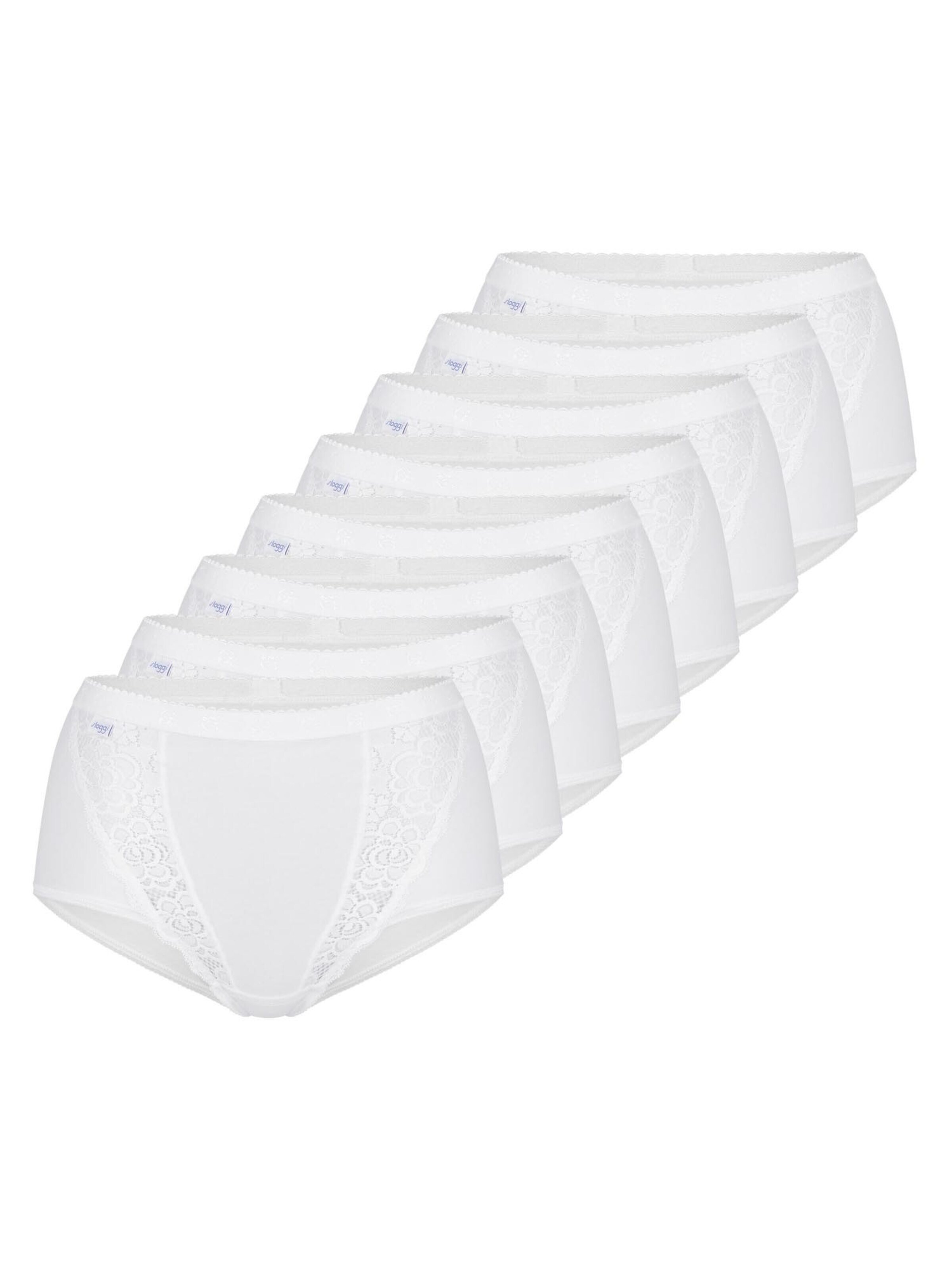 SLOGGI Slip 'Chic' in White: front