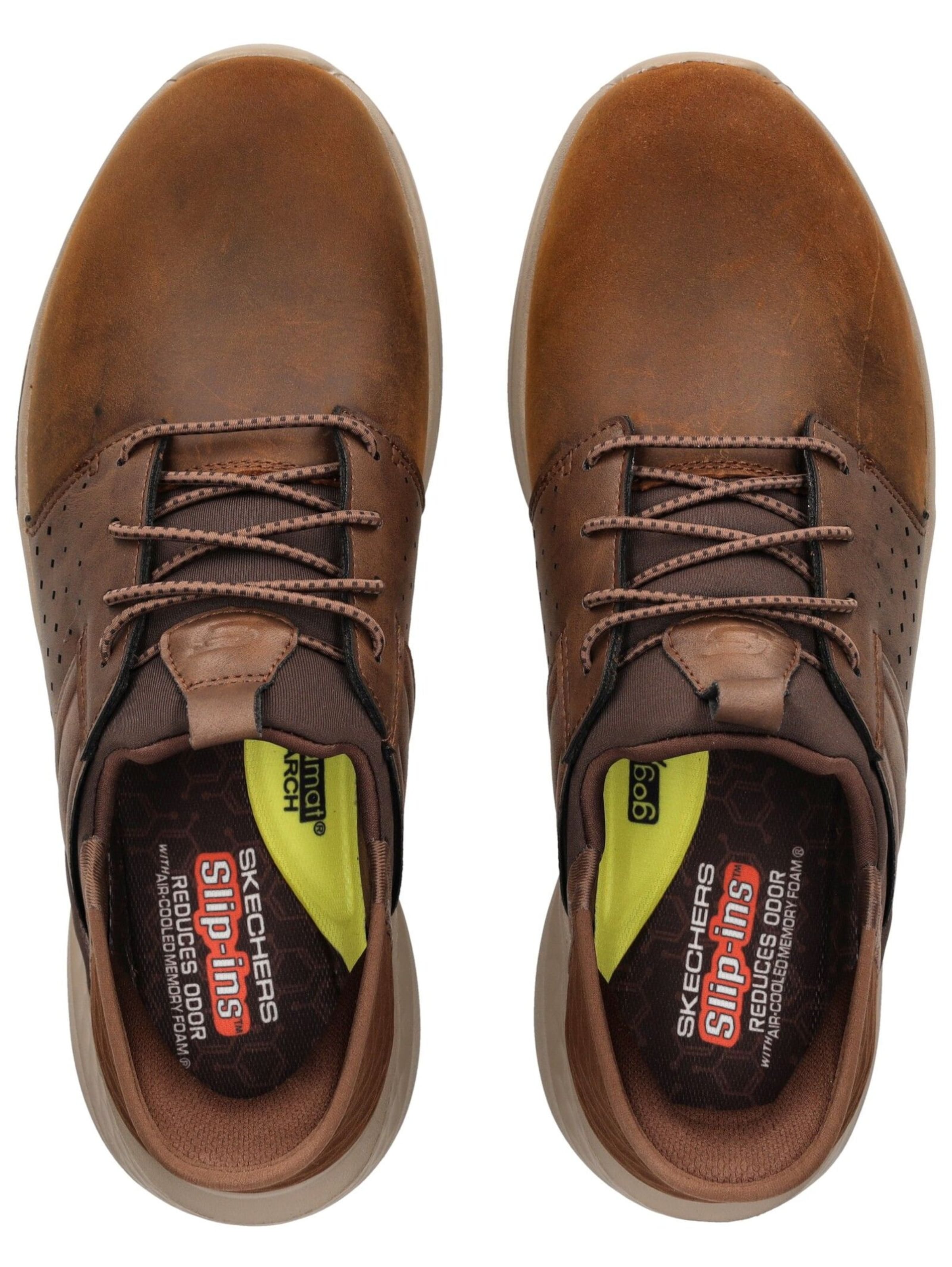 SKECHERS Sneaker in Braun