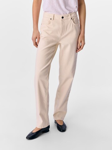 Regular Jean 'OBJSava Ellen' OBJECT en beige : devant