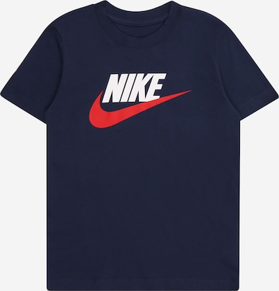 Nike Sportswear Camiseta 'FUTURA HBR' en navy / rojo / blanco, Vista del producto