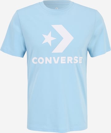 CONVERSE Majica | modra barva: sprednja stran
