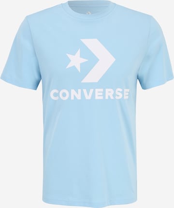 CONVERSE - Camiseta en azul: frente