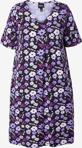 Ulla Popken Dress in Purple: front