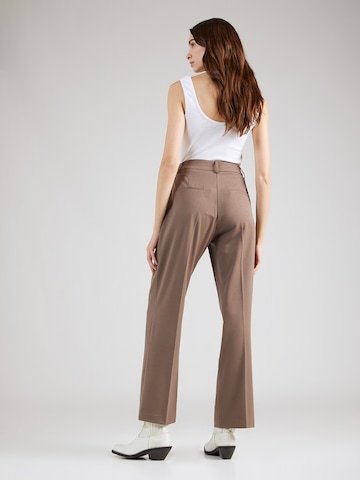 Loosefit Pantalon à plis rosemunde en marron