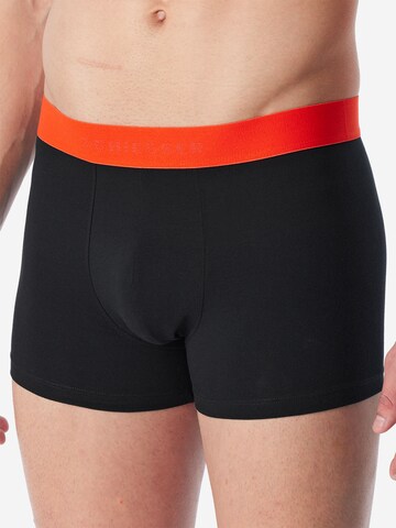 SCHIESSER Boxer shorts ' 95/5 Multi ' in Black: front