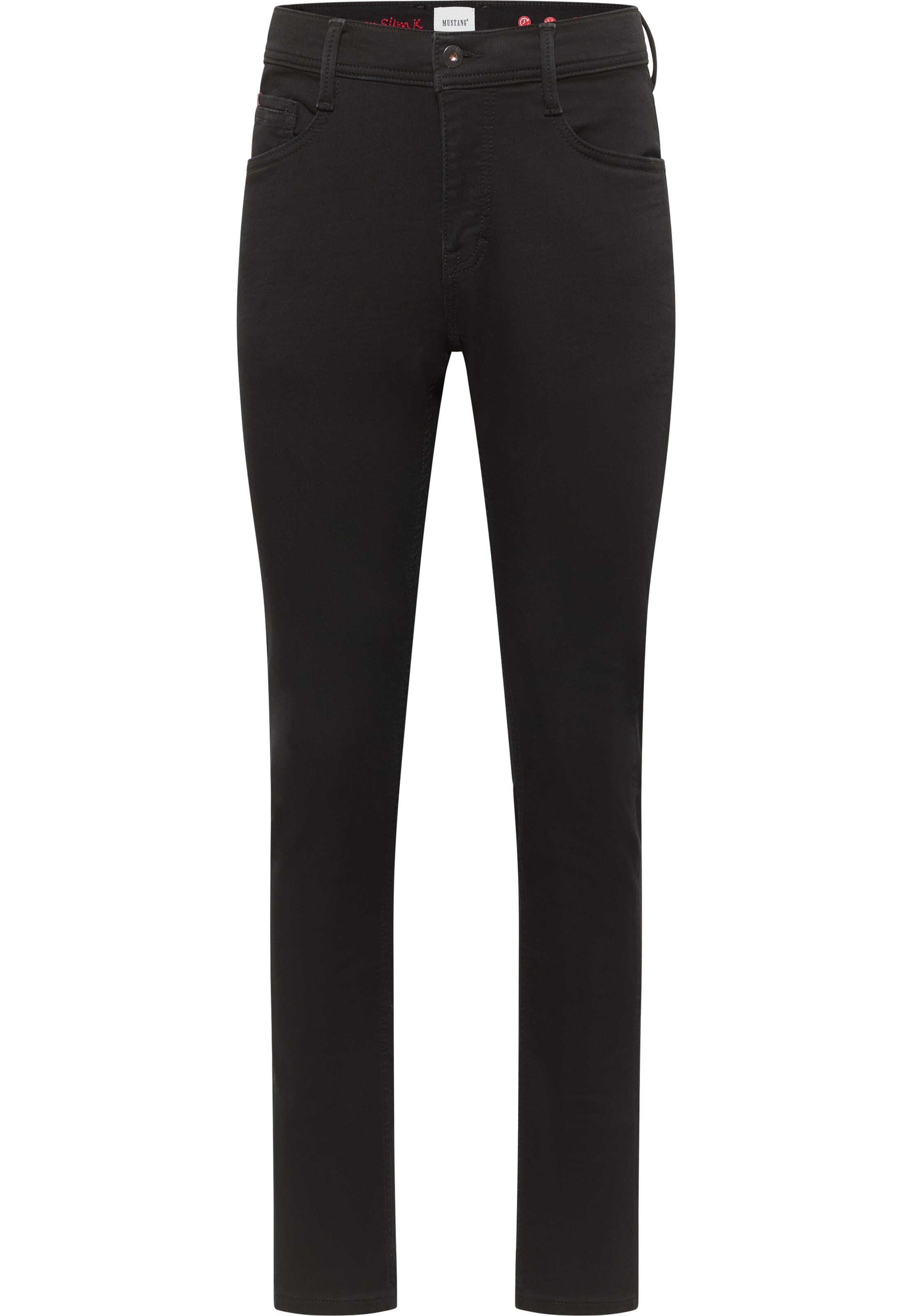 MUSTANG Slimfit Jeans 'Oregon Slim K' in Schwarz: Vorderseite