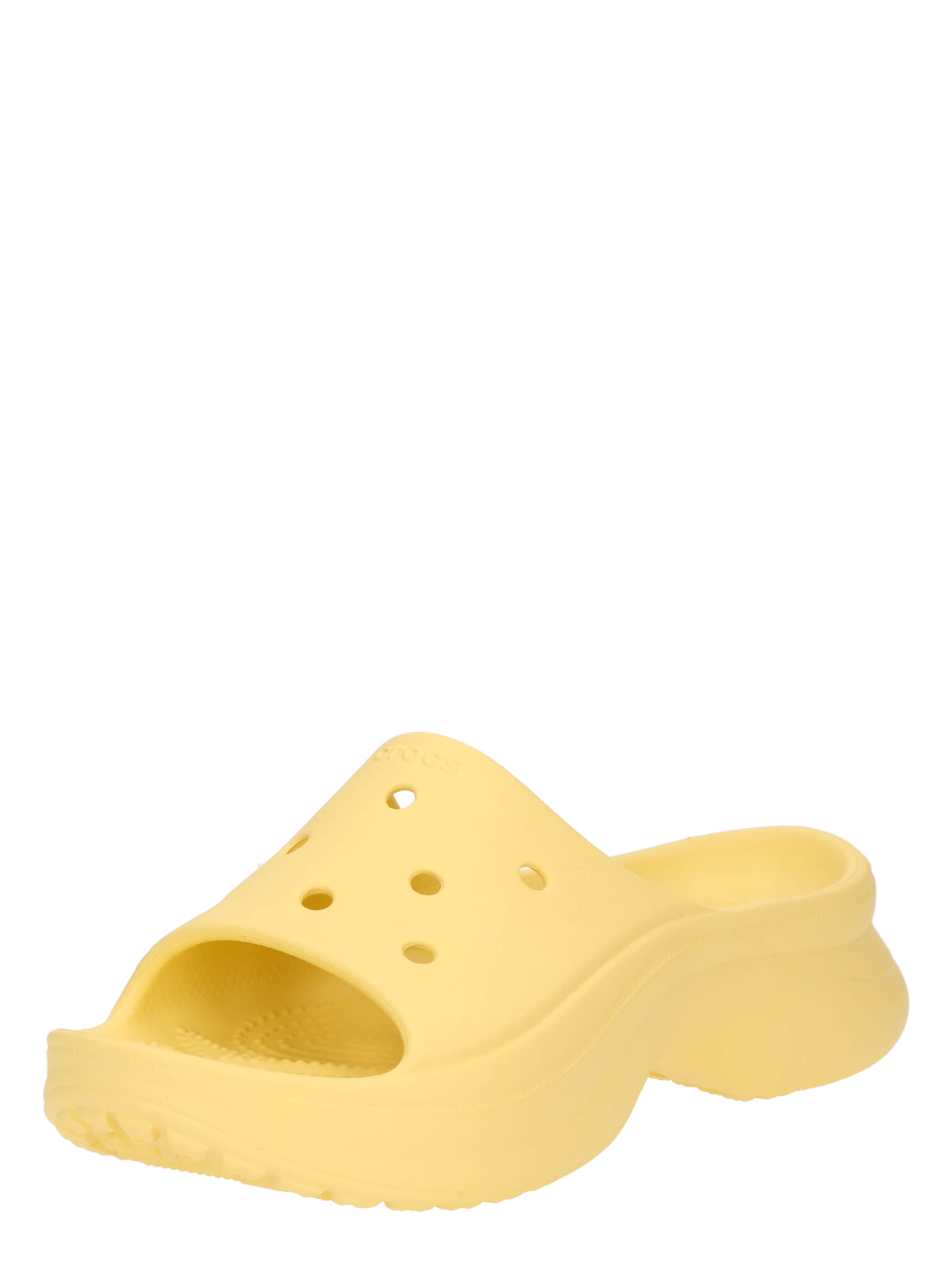 Crocs - Zapatos abiertos 'Bae' en amarillo: frente