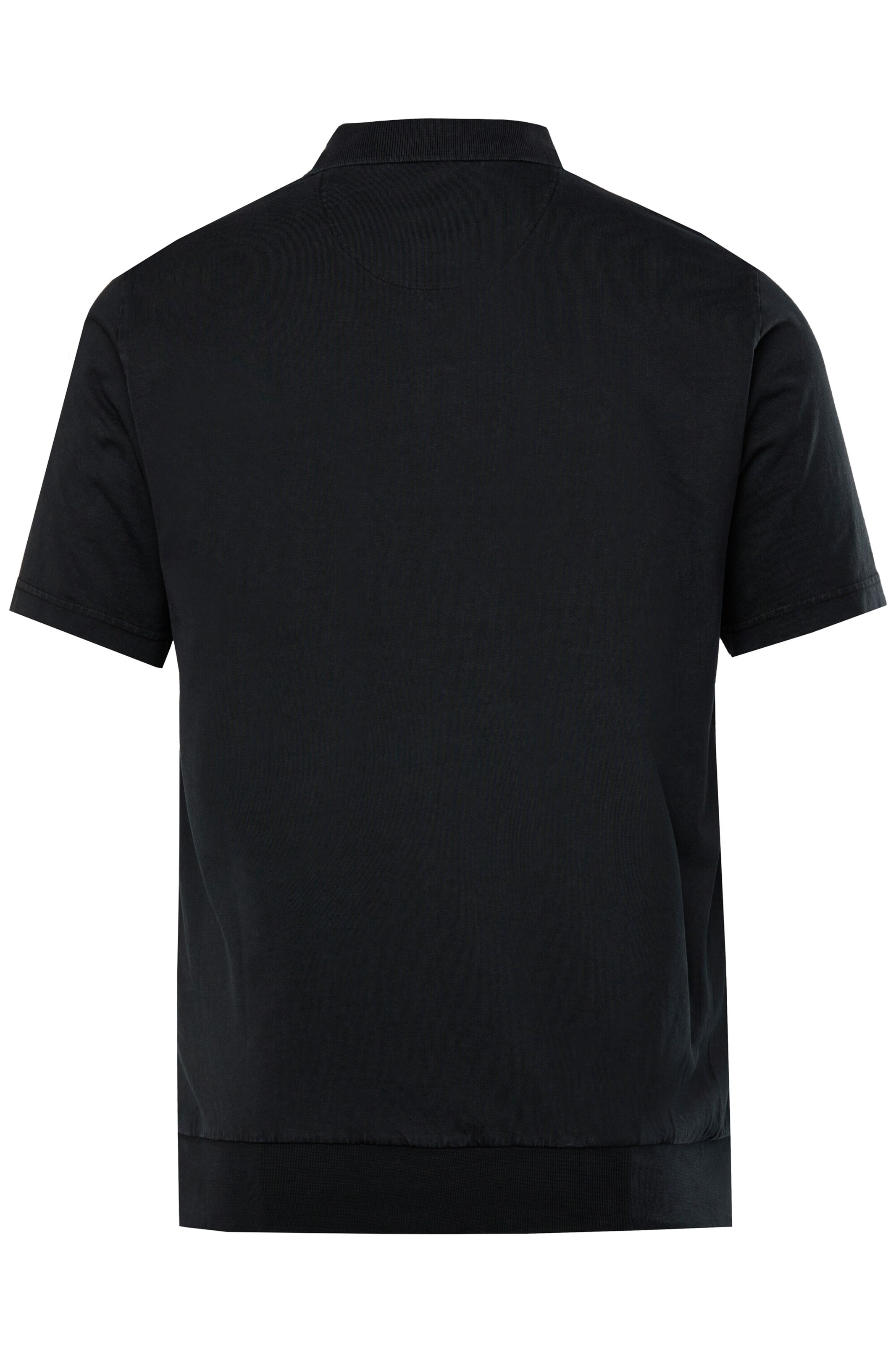 Men Plus Shirt in Zwart