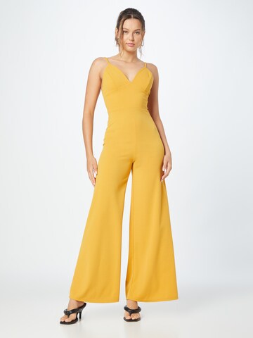 WAL G. Jumpsuit 'TONY' in Gelb: predná strana