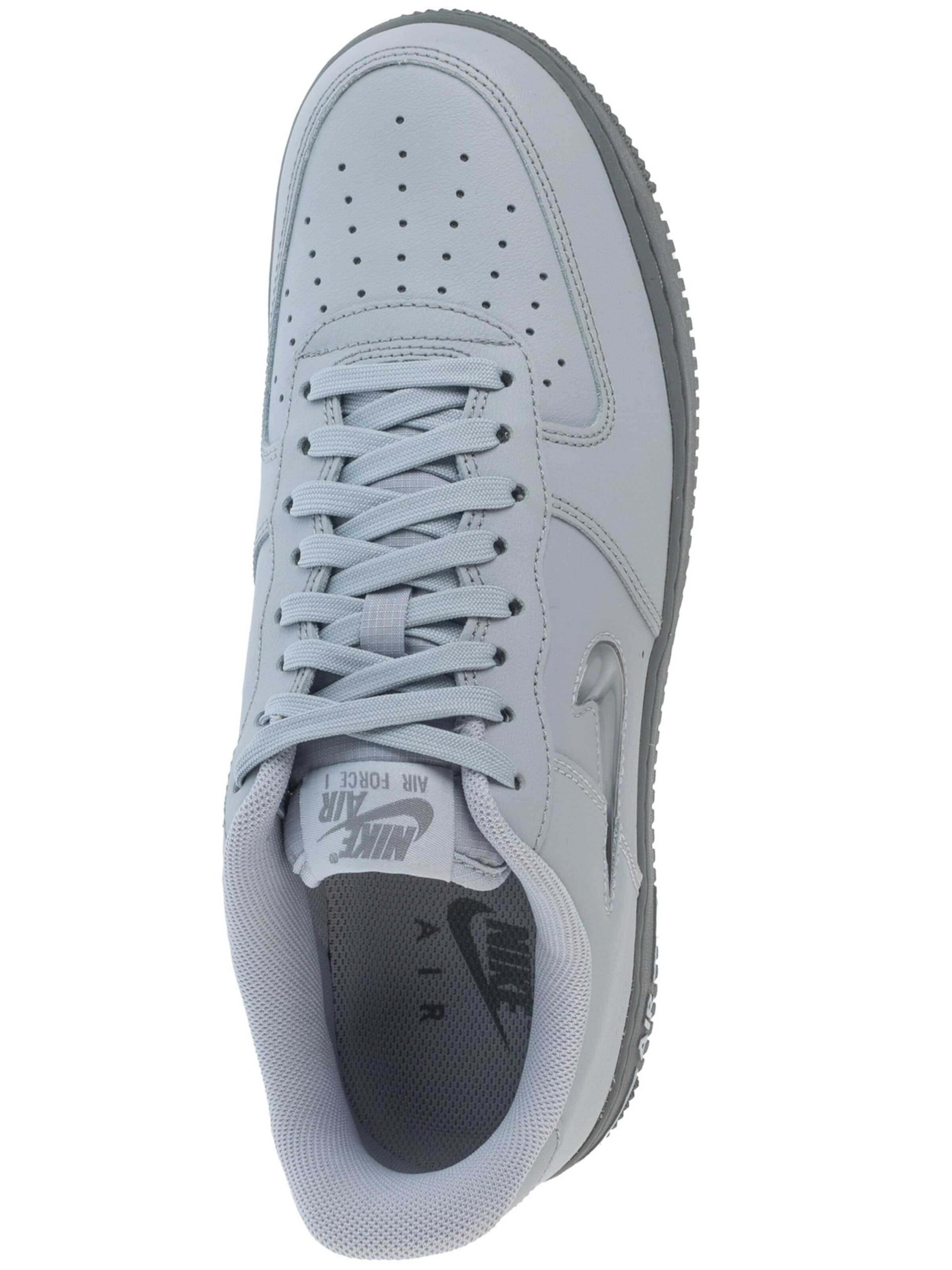 NIKE Sneakers laag 'Nike Air Force 1 '07 Jewel' in Grijs